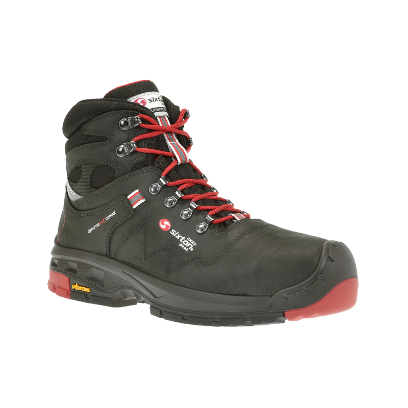 Sixton Peak 30329-06 Tonale Hoog S3 | Zwart/Rood | Maat 50