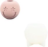 Jesmonite Unicraft Siliconen mal kaarsenhouder ster smile