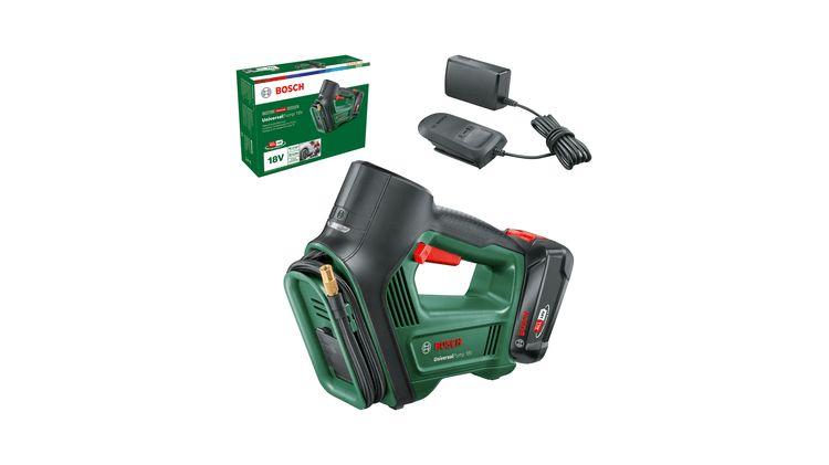 Bosch UniversalPump 18V Compressor - 10.3 bar - Met 18 V accu en lader