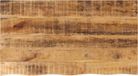 vidaXL Tafelblad met natuurlijke rand 110x60x2,5 cm massief mangohout