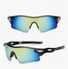 Holland Connections Polarisierte Sportsonnenbrille für Herren, Damen und Jugendliche - Schwarz & Blau