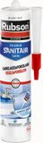 Rubson Sanitair Tegels & Porselein Wit 280 ml - Siliconen Kit - 12 stuks
