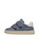Naturino Hasselt 2 Mt 22 velcro's effen lederen sneakers blauw/wit