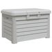 VidaXL Kussenbox 73x50,5x46,5 cm Polypropeen Grijs