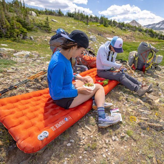 Big Agnes PRSLIWL24 - Slaapmat 198 x 64 x 9 cm - Oranje