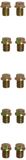 KS Tools 430.1014 Olieaftapplug, buitenzeskant, 17mm, M12x1,5x13mm, 10 per pak