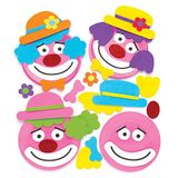 Baker Ross Clowns Plate Craft Kits (4 Pack)