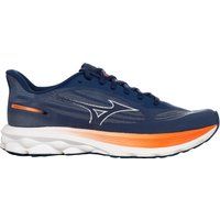 Mizuno Wave Skyrise 7 Heren Hardloopschoenen - Donkerblauw, Koraal, Maat 41