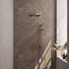 Brauer Gold Carving Thermostatische Regendoucheset Inbouw