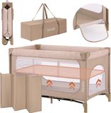 Lionelo Jasmin Easy Fold Campingbedje – Beige