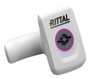Rittal 2420010 SZ-voorschrijfsluiting voor AX, kunststof, met dubbele bartinzet Closure 1 stuk(s)