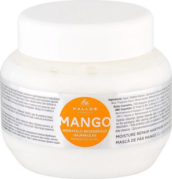 Kallos Mango Mask / 275 ml / Women