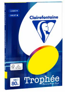 Clairefontaine 4101C - Printerpapier - blauw
