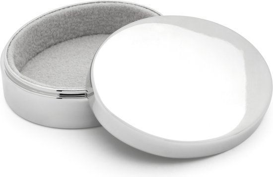 Zilverstad Tandendoosje Ovaal - Zilver - Jongens en Meisjes