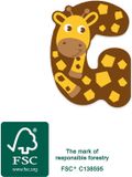 Small Foot Houten Dieren Kinderletter - G
