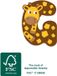 Small Foot Houten Dieren Kinderletter - G