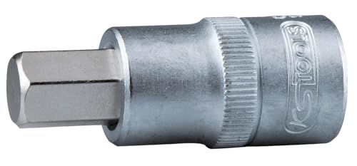 KS Tools 911.1809 1" Bit-dopsleutel binnenzeskant, kort 24 mm