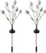 Merkloos Zonne Paasei Lampen - Tuinverlichting Feestelijk - Buiten Decoratie - Intelligente Lichtregeling - 2 Stuks 72cm - Multicolor