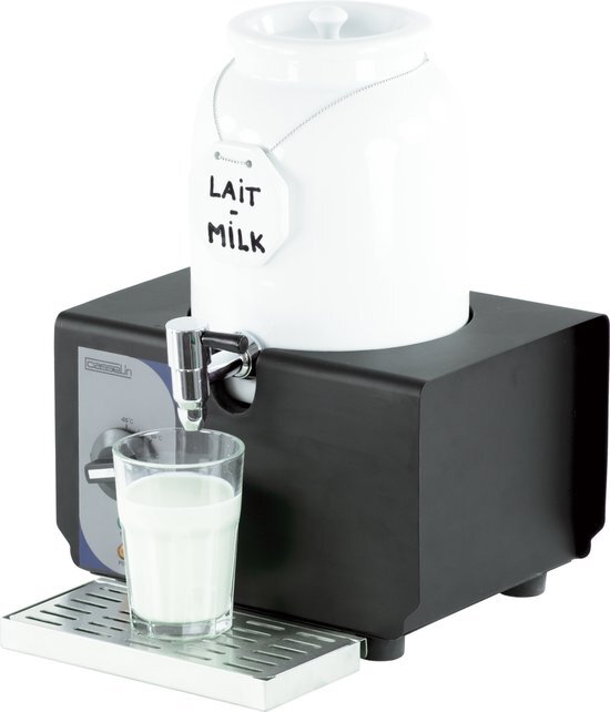 Casselin Warme melk dispenser wit porselein 4 Liter