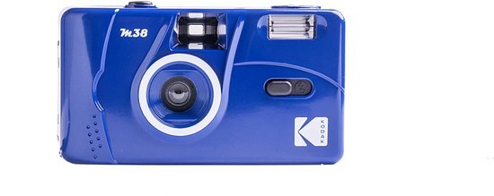 KODAK DA00238 - Appareil Photo Rechargeable KODAK M38-35mm, Objectif Haute Qualit&#233;, Flash Int&#233;gr&#233;, Pile AA - Bleu