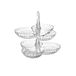 Guzzini Tiffany Set 2 Antipastiborden Transparant