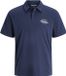 JACK&JONES Heren Polo Navy Blazer M