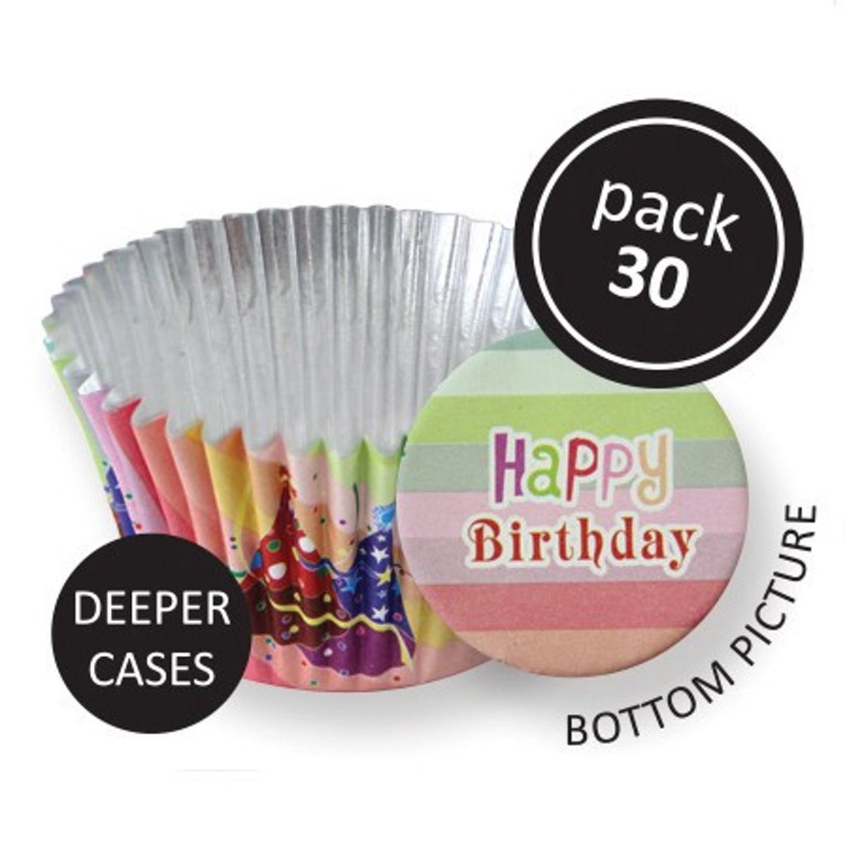 PME Cupcake cups Feesthoed 30 stuks