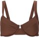 Nou Sports Group Denmark A/S Dames zwemkleding top Nou Yurika Balconette bikini bruine maat 40