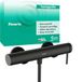 hansgrohe Finoris - Douchekraan opbouw voor 1 functie, Douchemengkraan, brushed black chrome, 76620340