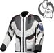 Macna Travelair Motorfiets Textieljas Grijs/zwart Maat M