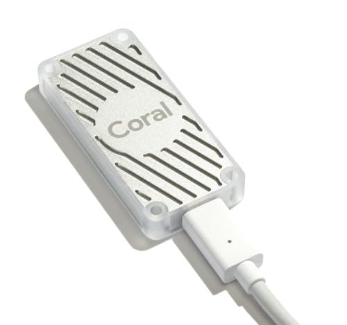 Google Coral USB Edge TPU ML Accelerator coprocessor voor Raspberry Pi en Andere Ingebedde Enige Raadscomputers
