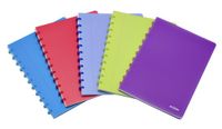 Atoma Schrift A4 Ruit 4x8mm 144blz 90gr Transp Ass | 10 Stuks