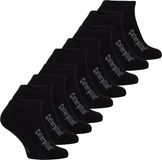 Caterpillar Sneakersokken Heren 9-Pack Effen Zwart - Maat 47/50