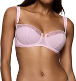 Triumph Palina Cosmic Heartbeat balconette bh met beugel 85E Vintage roze