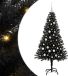 vidaXL Sapin de Noël noir 150 cm PVC