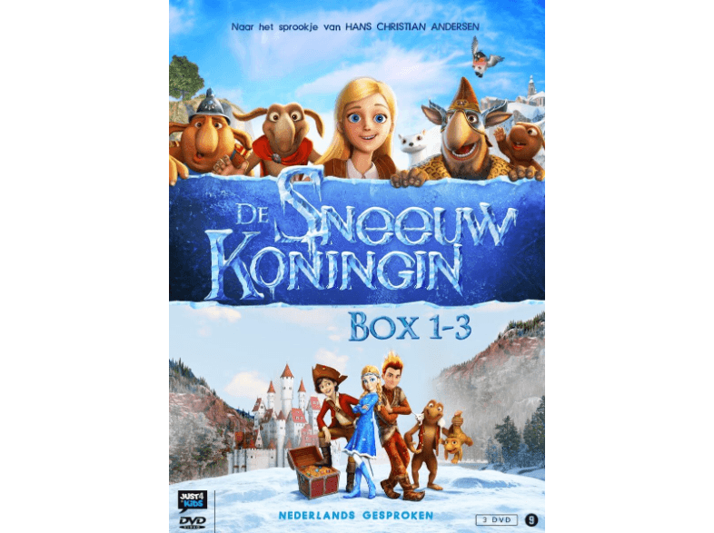 JUST ENTERTAINMENT De Sneeuwkoningin Box 1-3 - DVD