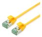 ROLINE U/FTP DataCentre patchkabel Cat.6A (Klasse EA), extra dun, geel, 0.15 m