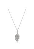 Gaya Necklace Silver Koper 45 cm