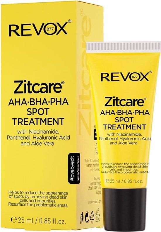 Revox Zitcare AHA-BHA-PHA Spot Treatment - 25ml