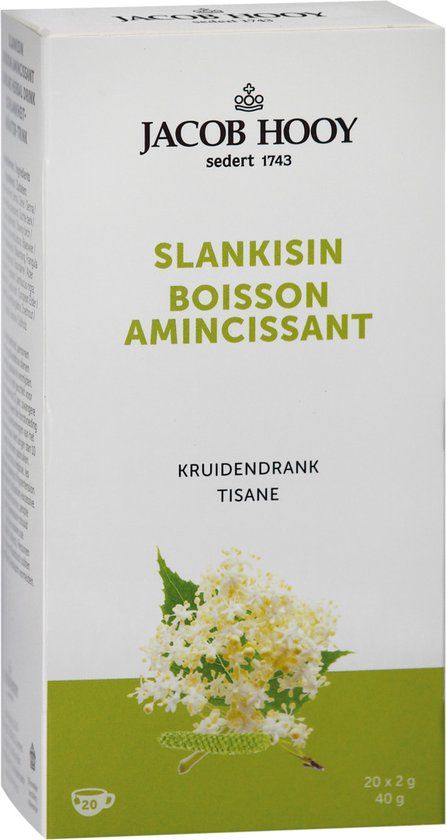 Jacob Hooy Slankisin Thee - 20 Zakjes