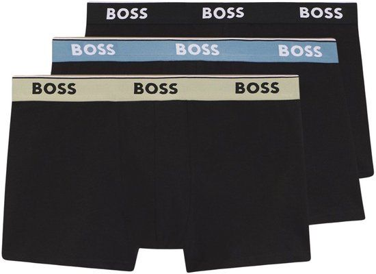 BOSS Power Trunk Boxershorts Heren (3-pack) - Maat S
