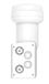 Hama 00205375 Twin LNB Blanc