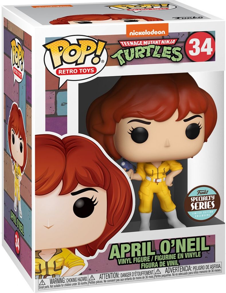Funko Teenage Mutant Ninja Turtles Pop Vinyl: April O'Neil