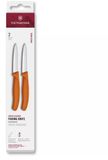 Victorinox Swiss Classic 6.7609.2C1 Straight, Orange, set van 2 groentemesjes, 8 cm