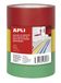 APLI 18608 plakband, PVC, rood, geel, groen, 40 mm x 33 m, 160 μm, 3 stuks