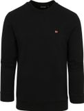 Napapijri Balis Crew Sweater Zwart Heren Maat XL