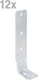 Alberts 850326 KR hoekverbinding "Langlo" | thermisch verzinkt | 285 x 85 x 65 mm | Set van 12
