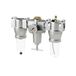 Riegler 850 H Onderhoudseenheid 3-delig. »standaard« met polycarbonaat houder, BG 4, G 1 1/2, ingangsdruk max. 16 bar, regelbereik 0,5-10 bar