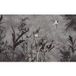 Papier peint panoramique plantes oiseau 390 cm x 244 cm