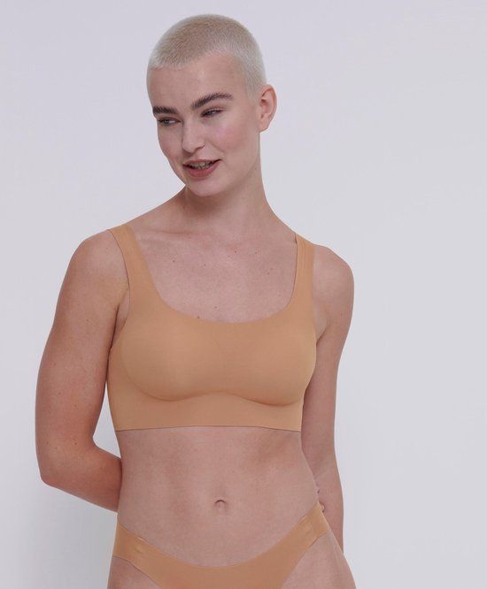 Sloggi Zero Feel Top 2.0 - Naadloze BH - Beige - M
